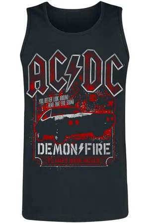 AC/DC Demon Fire Hell Tanktop 3XL Katoen Heren - Band merch, Bands