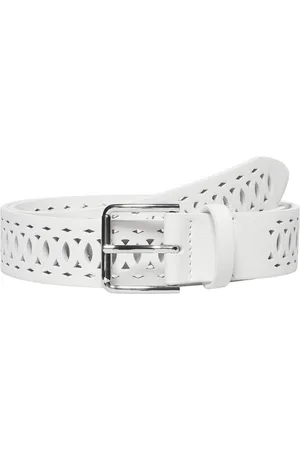 Marc O’ Polo Leren Riem Pera Belt W95 Wit