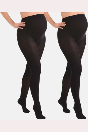 Mamsy 2-Pack Opaque Zwangerschapspanty 60den - - L