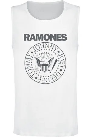 RAMONES Crest Tanktop XXL Katoen Heren - Band merch, Bands