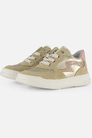 Develab Low Cut Sneakers Leer - Dames - Maat 25