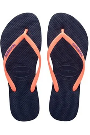 Havaianas Slim Logo - Strandslipper meisjes