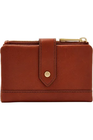 Fossil Leren Portemonnee Lainie Multifunction Bruine