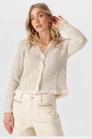 Twin-Set 251tp3561 Truien & vesten Dames - Sweater - Hoodie - Vest- - Maat L