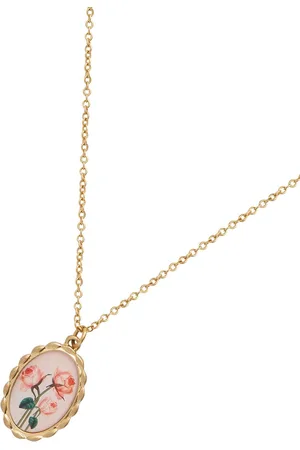 Fable England - Framed Roses Necklace