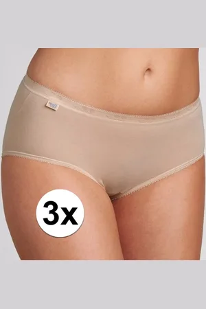 Sloggi Basic Midi Dames Slip - (3-pack) - - Maat 40