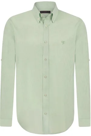 Felix Hardy Linnen Katoen Blend Shirt - Overhemd Heren - M