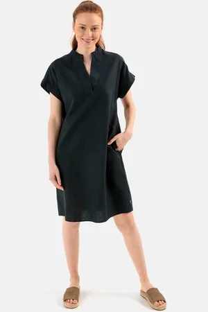 Camel Active Slipjurk gemaakt van een linnen mix - Maat womenswear-S
