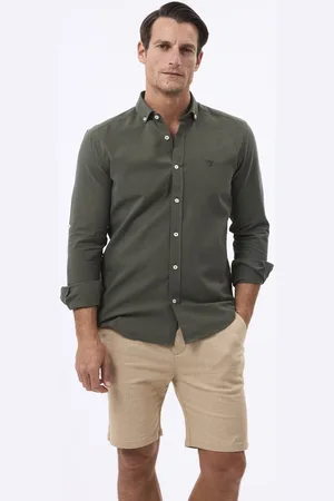 Felix Hardy Linnen Katoen Blend Shirt - Overhemd Heren - L