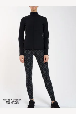 Wolford W-Print Leggings - Trends (Lw) 9606 Black/Desert L