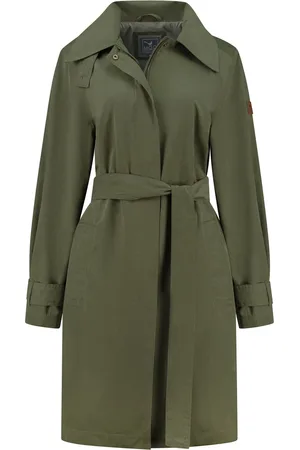 MGO MGO Pippa Dames Trenchcoat - Lange jas vrouwen - Wind- en Waterdicht
