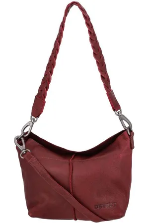 DSTRCT Medium Schoudertas Dames - Leer - Preston Park