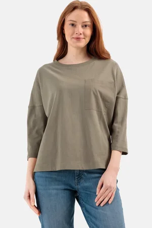 Camel Active T-shirt met 3/4-mouwen - Maat womenswear-M