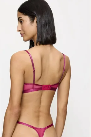 Triumph Triump BH Crazy Stupid Love WHP - Beugel bh voorgevormde balconette bh met kant - Sexy lingerie dames - 85B