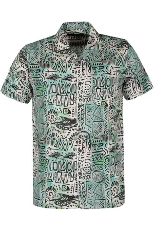 INDICODE INTem Shirt met korte mouwen meerkleurig L Viscose Heren - Street wear