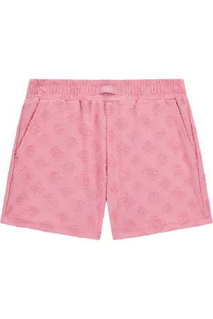 Guess Girls Logo Short Pink - Maat 164