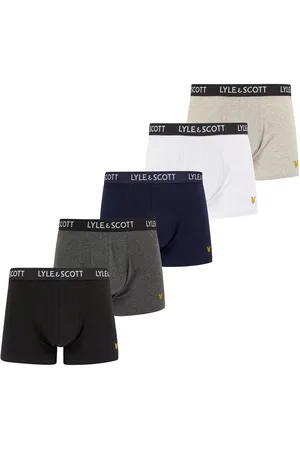Lyle & Scott Miller Boxershorts Heren (5-pack) - Maat S