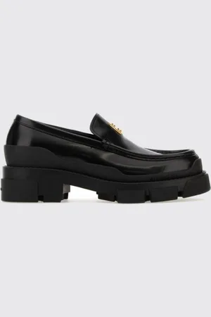 Givenchy 4G Logo Leather Loafers Chunky Sole Wo