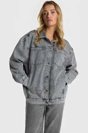 Alix the label 2507405180 lDamaged bull jacket