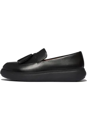 FitFlop IQ-Comff Tassel Leather Loafers - Maat 42