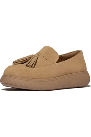 FitFlop IQ-Comff Tassel Suede Loafers - Maat 41