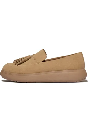 FitFlop IQ-Comff Tassel Suede Loafers - Maat 37