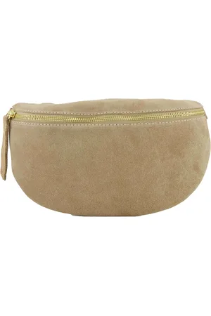 Bomont Suede Tas Beige dames