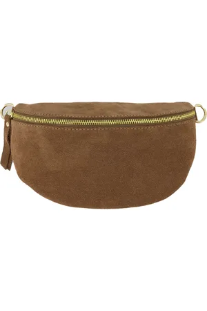 Bomont Suede Tas Bruin dames