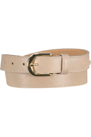 Bomont Suus - Basic riem 3 cm - Classic Grain Bruin dames