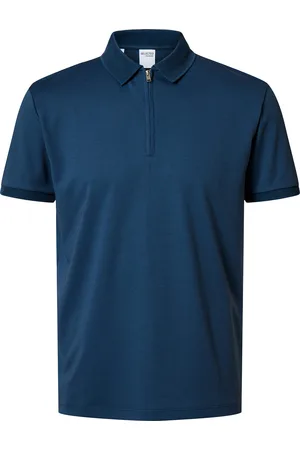 SELECTED Polo Donkerblauw heren
