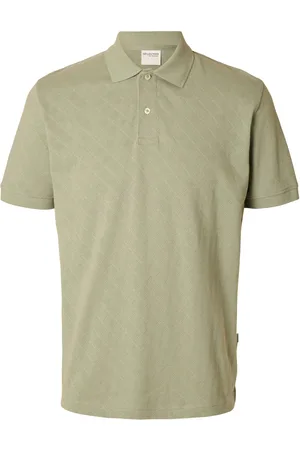 SELECTED Polo Paul Jacquard heren