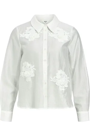 Object Blouse Sakuri Wit dames