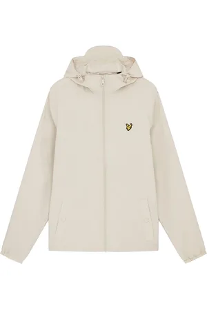 Lyle & Scott Jas Zip Trough Hooded Wit heren