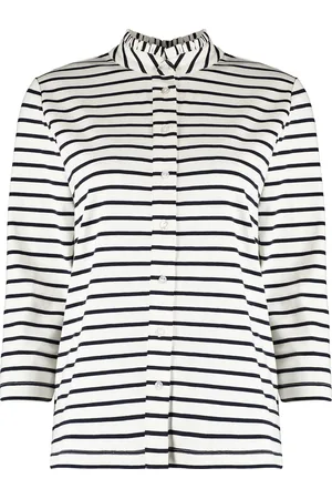 bloomings Blouse Ruffle Blauw dames