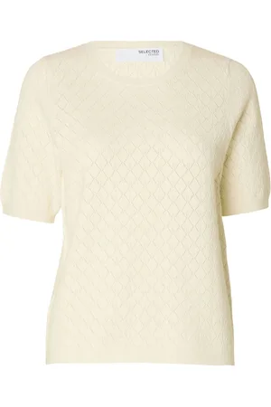 SELECTED T-shirt Helen Wit dames