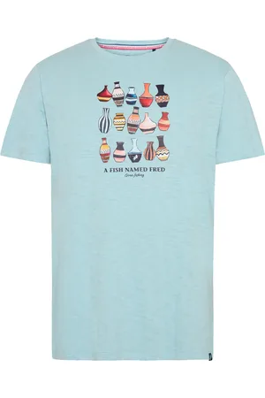 A fish named fred T-shirt Vase heren