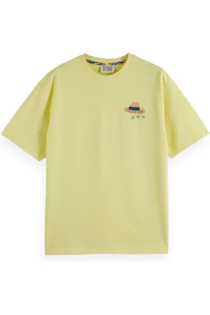 Scotch&Soda T-shirt Front and Back Artwork heren