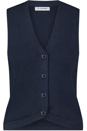 In Shape Gilet Ocean Blauw dames