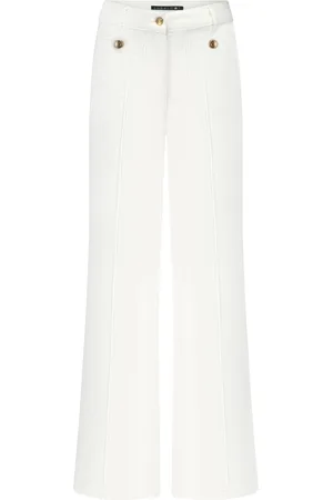 Label Dot Broek Ruben Wit dames