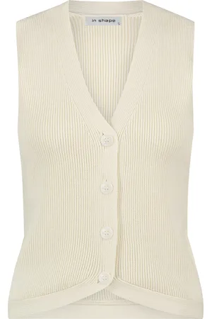 In Shape Gilet Ocean Wit dames