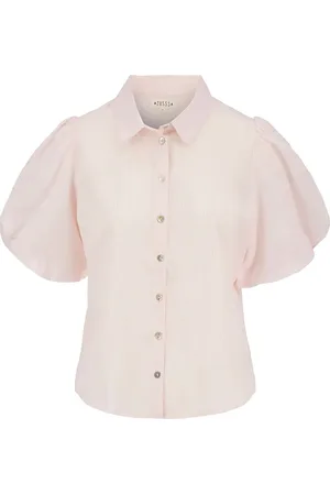 Zusss Blouse ballon mouw streep dames