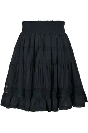 Neo Noir Rok Callia Voile Blauw dames