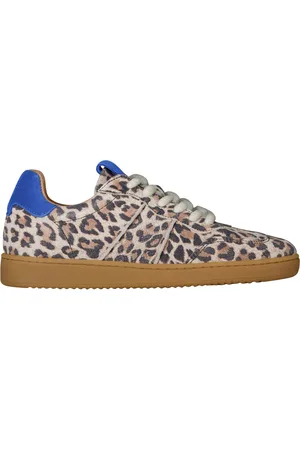 DWRS Sneakers Poona Leopard Bruin dames