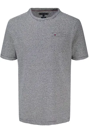 Tommy Hilfiger T-shirt Stripe Blauw heren