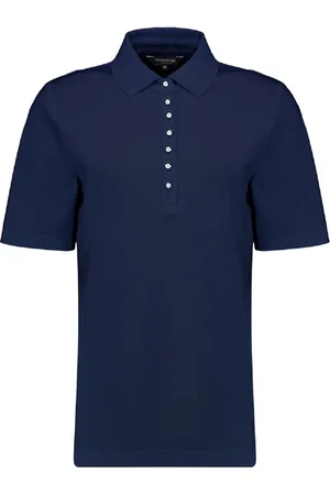 bloomings Polo shirt Blauw dames
