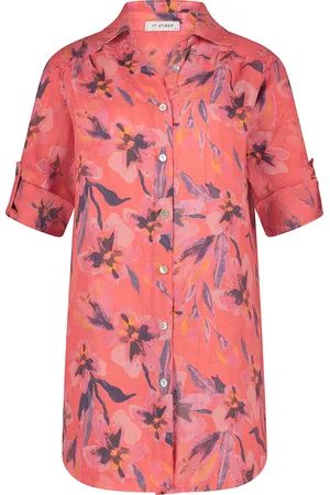 In Shape Blouse Femke Aquarel Flower dames