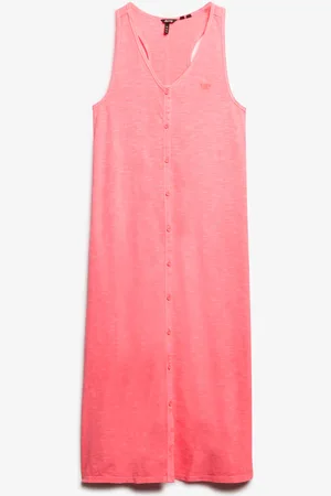 Superdry Hemdjurk Beach Oranje dames
