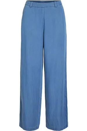 VILA Broek Bista Blauw dames