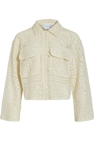 VILA Vest Merinda Crochet dames