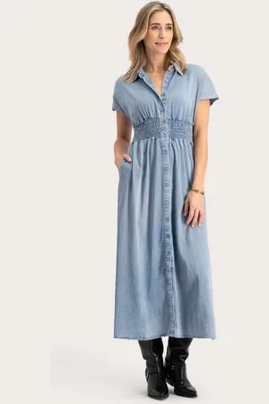 Florèz Jurk Estelle Blauw dames